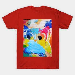 Abstract Owl T-Shirt
